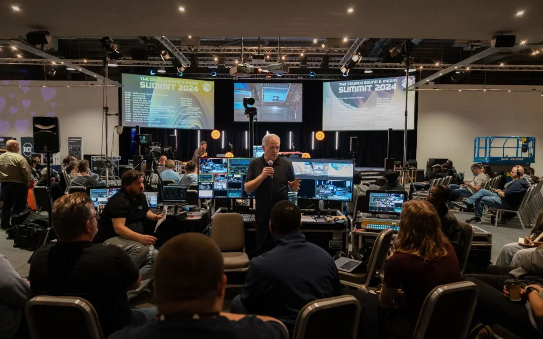 Attending the Church Sound & Media Summit 2025